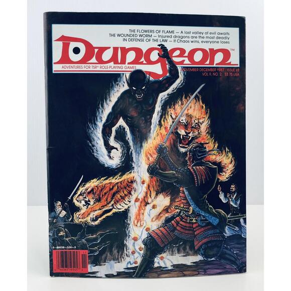 Dungeon Adventures Magazine, Issue #8 (November/December vol ll ,No 2 - Picture 1 of 3